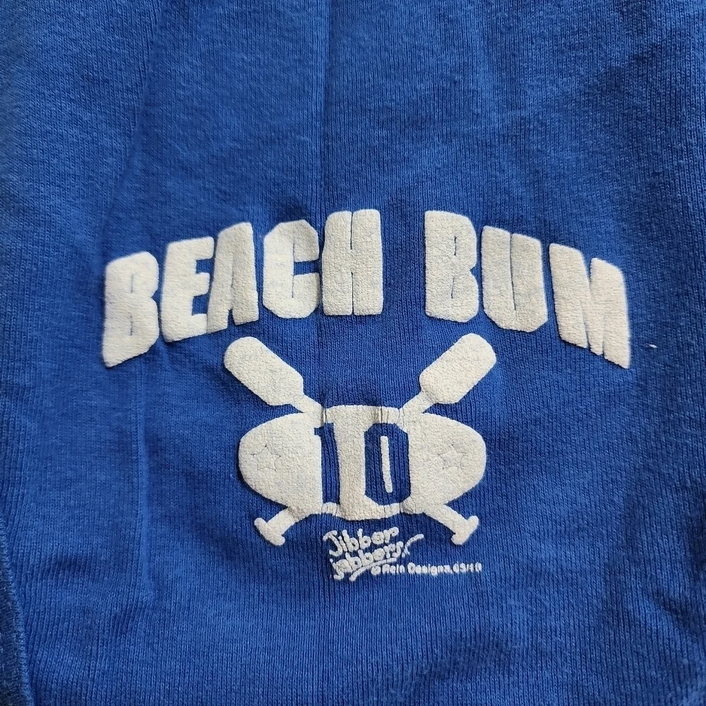 Blue Maui Hawaii beach bum onesie Size 12 months